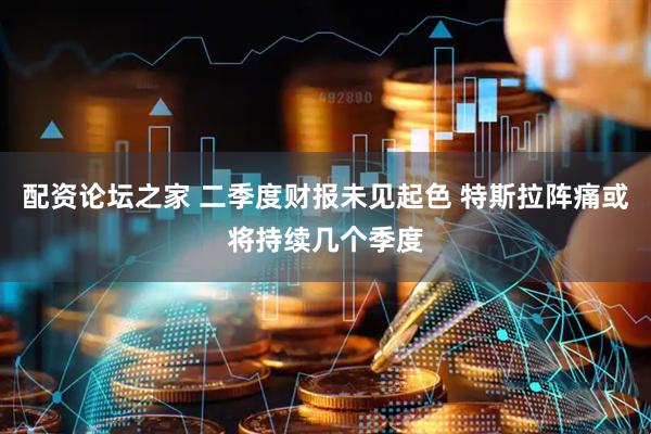 配资论坛之家 二季度财报未见起色 特斯拉阵痛或将持续几个季度
